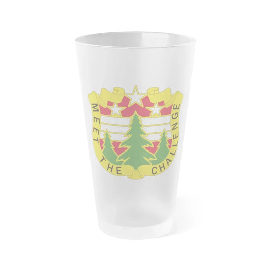 124 Regional Support Command 2 (U.S. Army) Frosted Pint Glass 16oz Default Title - Go Mug Yourself