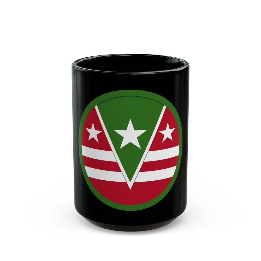 124 Regional Support Command (U.S. Army) Black Coffee Mug-15oz-Go Mug Yourself