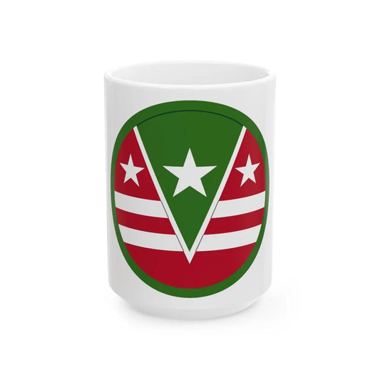 124 Regional Support Command (U.S. Army) White Coffee Mug-15oz-Go Mug Yourself