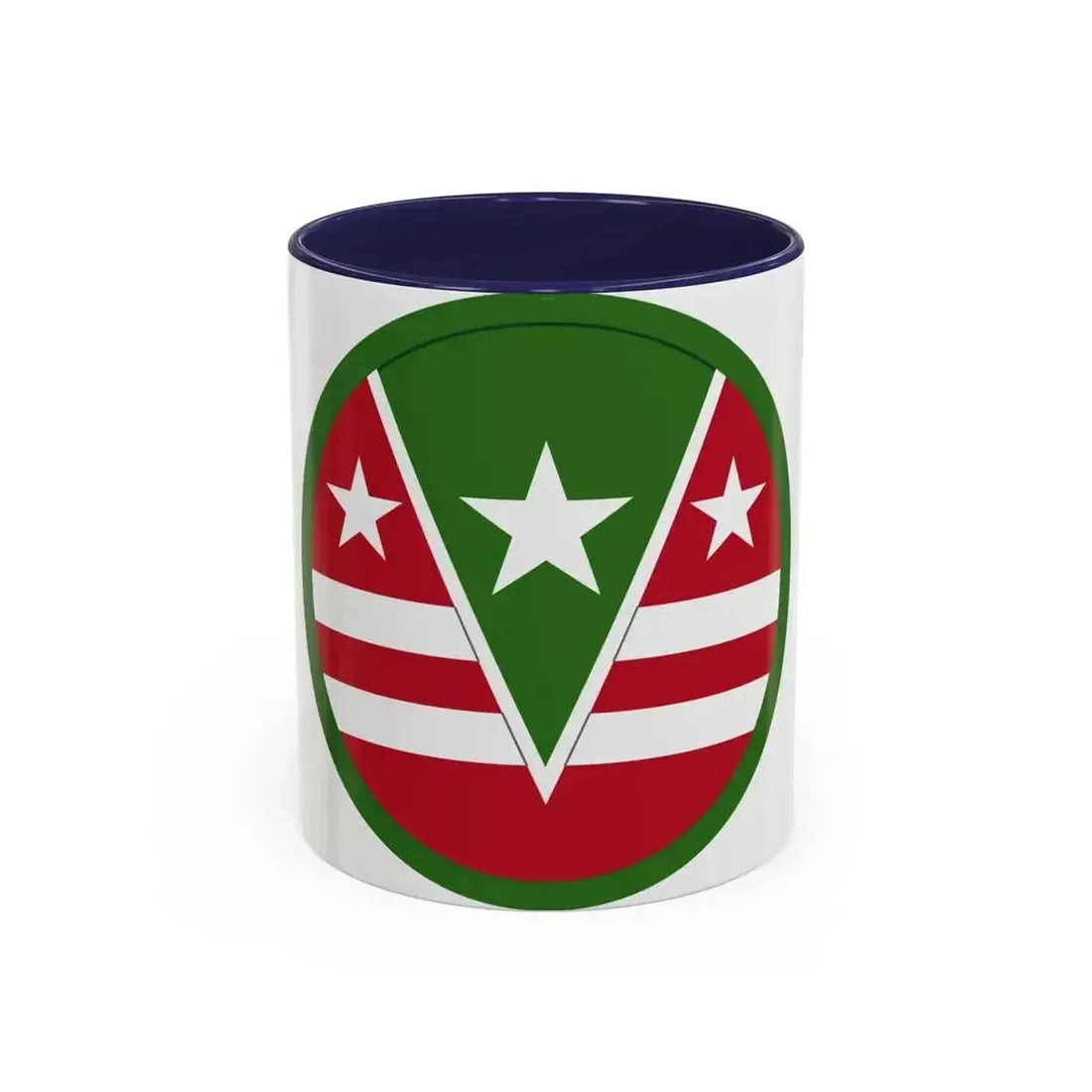 124 Regional Support Command (U.S. Army) Accent Coffee Mug 11oz Navy - Go Mug Yourself