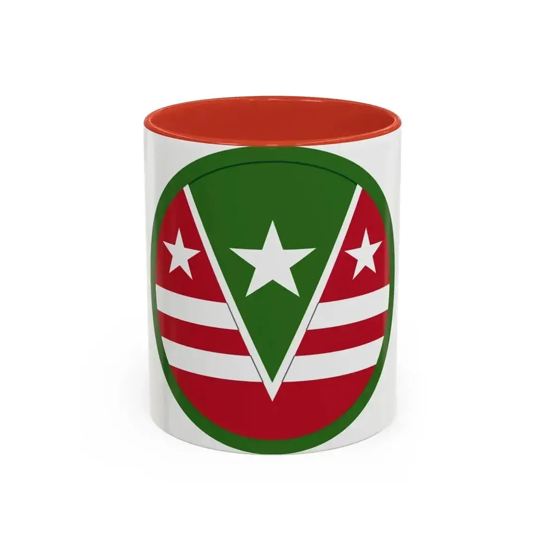 124 Regional Support Command (U.S. Army) Accent Coffee Mug 11oz Red - Go Mug Yourself