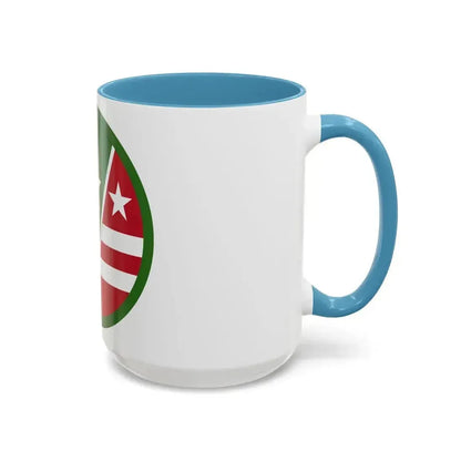 124 Regional Support Command (U.S. Army) Accent Coffee Mug - Go Mug Yourself