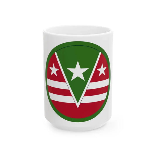 124 Regional Support Command (U.S. Army) White Coffee Mug 15oz - Go Mug Yourself