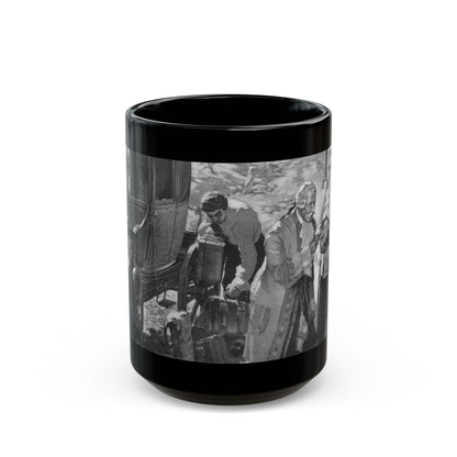 Casanova's Women - Henriette, Liberty magazine, September 18, 1937 - Black Coffee Mug-15oz-Go Mug Yourself