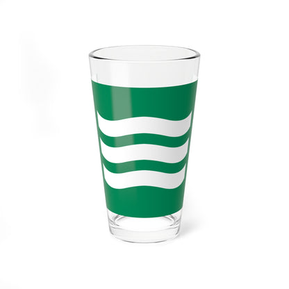 Flag of Hiroshima Hiroshima variant (Japan) Pint Glass 16oz