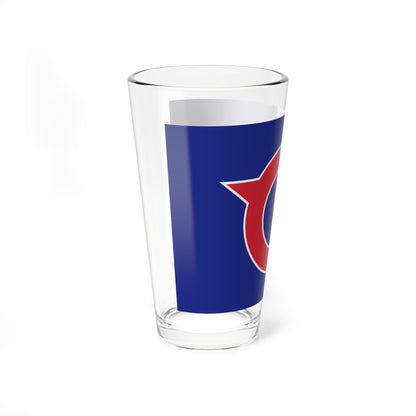 Flag of Tokashiki Okinawa (Japan) Pint Glass 16oz