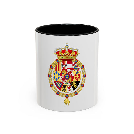 Royal Coat of Arms of Spain (1761-1868 and 1874-1931) - Accent Coffee Mug