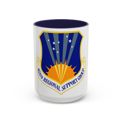 624th Regional Support Group (U.S. Air Force) Accent Coffee Mug