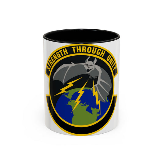 595 Operations Support Flight AFSPC (U.S. Air Force) Accent Coffee Mug