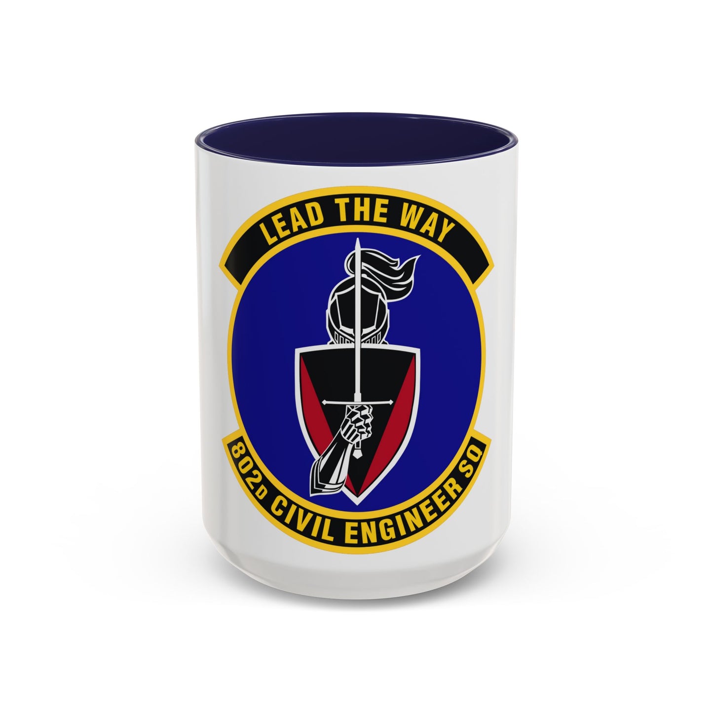 802d Civil Engineer Squadron (U.S. Air Force) Accent Coffee Mug