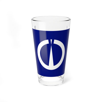 Flag of Tsuruga Fukui (Japan) Pint Glass 16oz