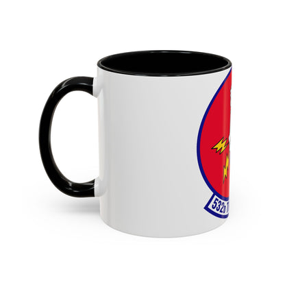 532d Training Squadron (U.S. Air Force) Accent Coffee Mug