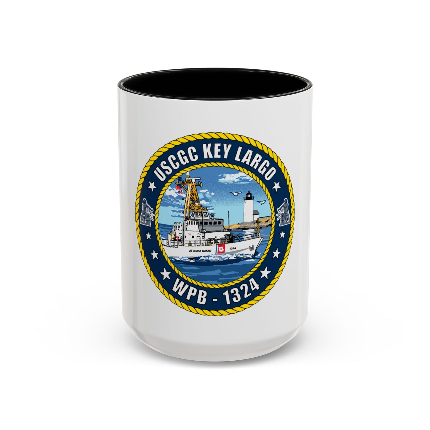 USCGC Key Largo WPB 1324 (U.S. Coast Guard) Accent Coffee Mug