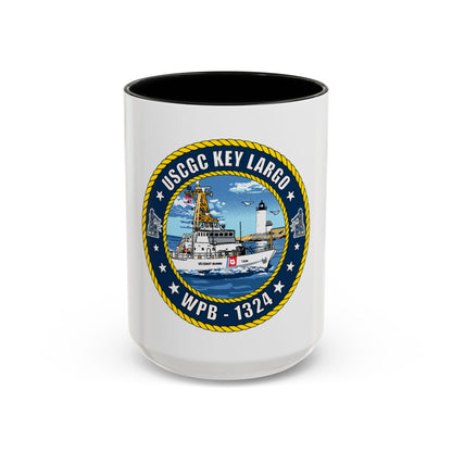 USCGC Key Largo WPB 1324 (U.S. Coast Guard) Accent Coffee Mug