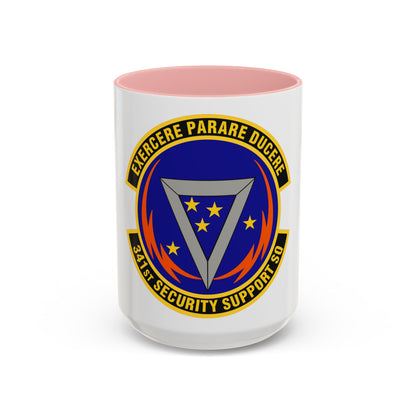 341st Security Support Squadron (U.S. Air Force) Accent Coffee Mug