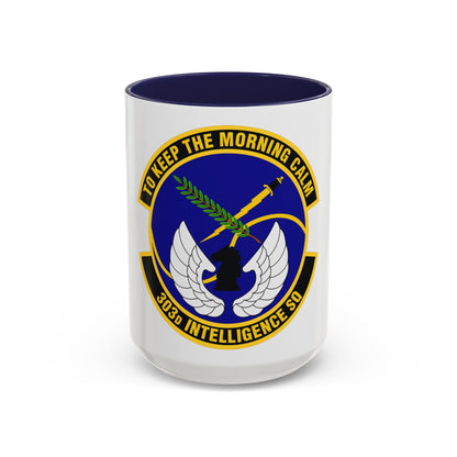 303d Intelligence Squadron (U.S. Air Force) Accent Coffee Mug