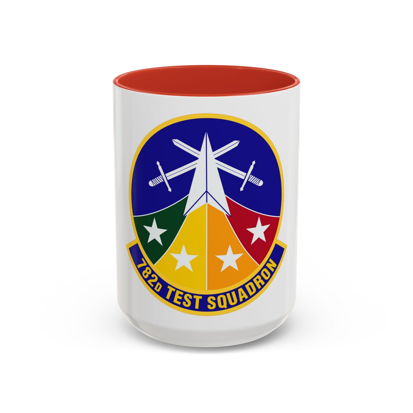 782d Test Squadron (U.S. Air Force) Accent Coffee Mug