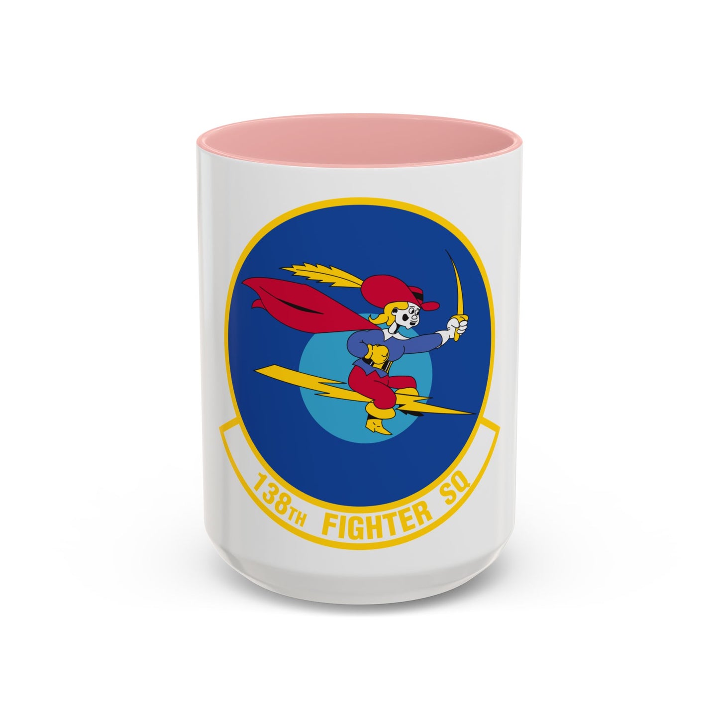 138 Fighter Squadron (U.S. Air Force) Accent Coffee Mug