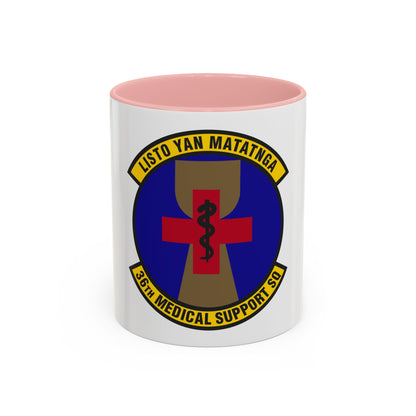 36th Medical Support Squadron (U.S. Air Force) Accent Coffee Mug