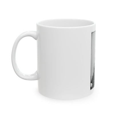 Portrait Of Col. Harry Gilmore, Officer Of The Confederate Army (U.S. Civil War) White Coffee Mug