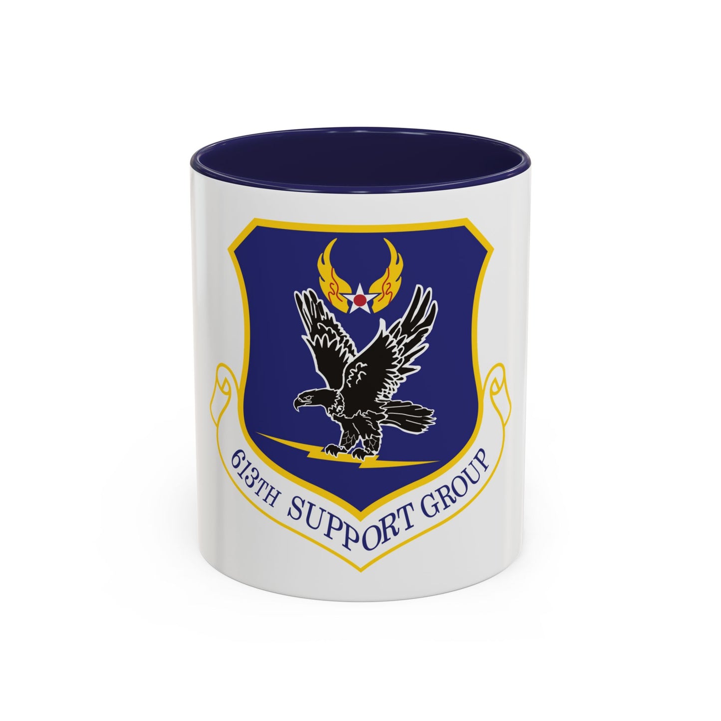 613th Support Group (U.S. Air Force) Accent Coffee Mug