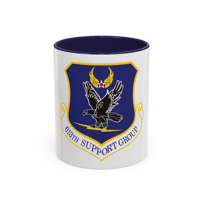 613th Support Group (U.S. Air Force) Accent Coffee Mug