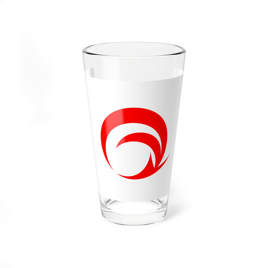 Flag of Matsubushi Saitama (Japan) Pint Glass 16oz