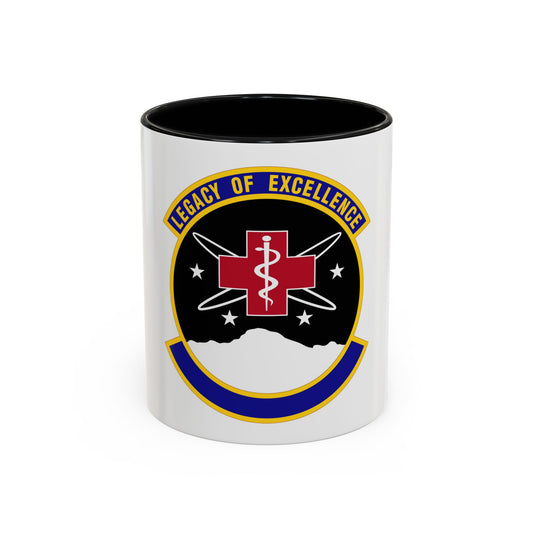 21 Healthcare Operations Squadron USSF (U.S. Air Force) Accent Coffee Mug