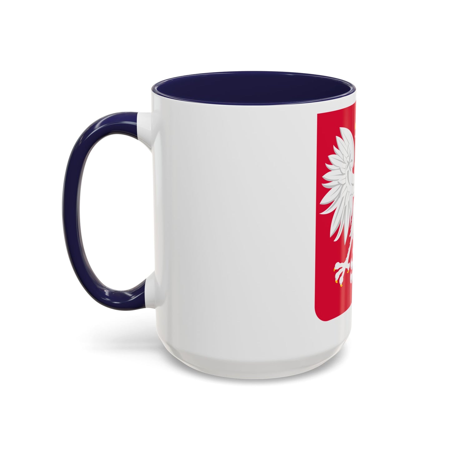 Coat of arms of Poland (1980-1990) - Accent Coffee Mug