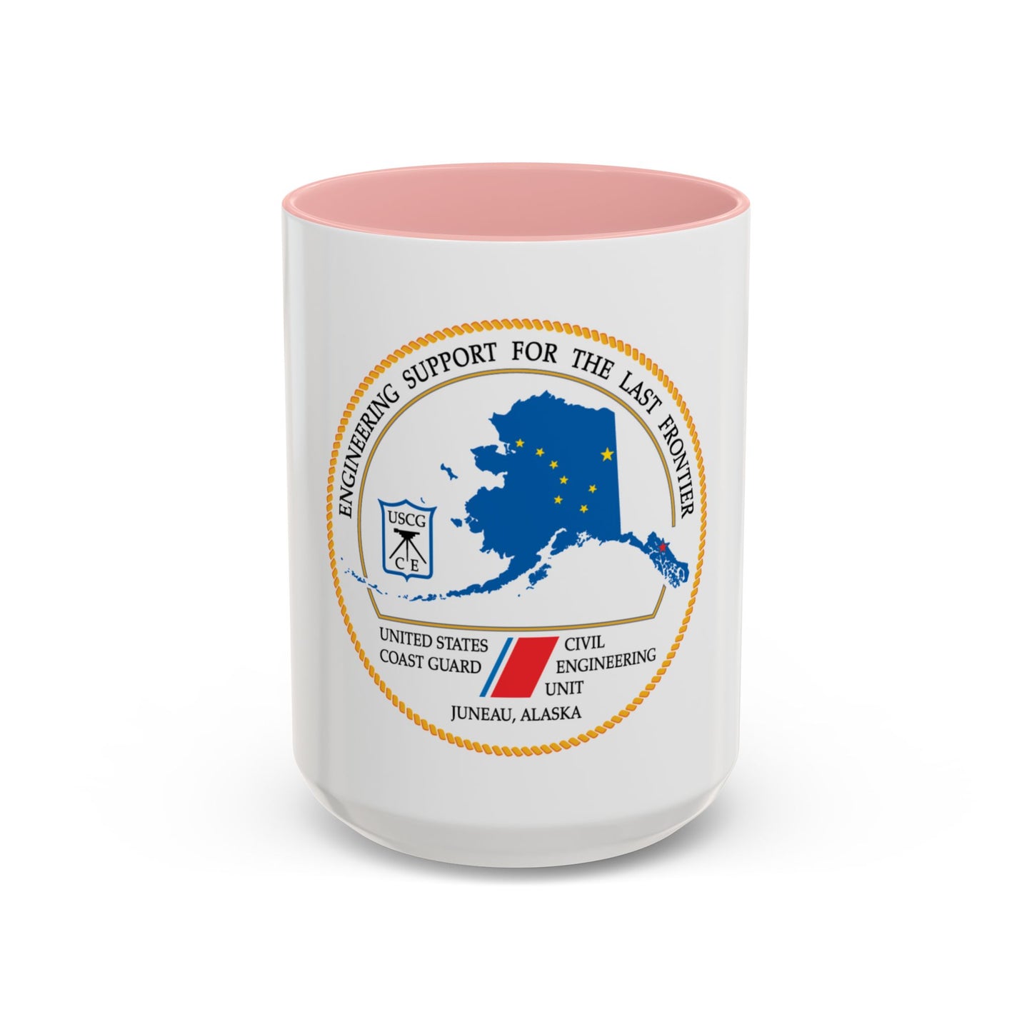 USCG CEU Juneau NEW 08 (U.S. Coast Guard) Accent Coffee Mug