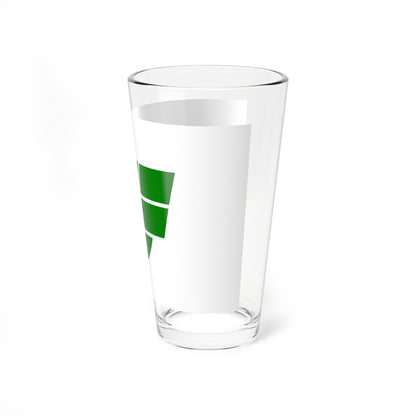 Flag of Nishibiwajima Aichi 1969-2005 (Japan) Pint Glass 16oz