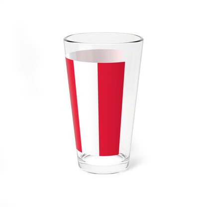 Washington D.C. Flag design proposal U.S. Army Quartermaster May 1924 (United States) Pint Glass 16oz
