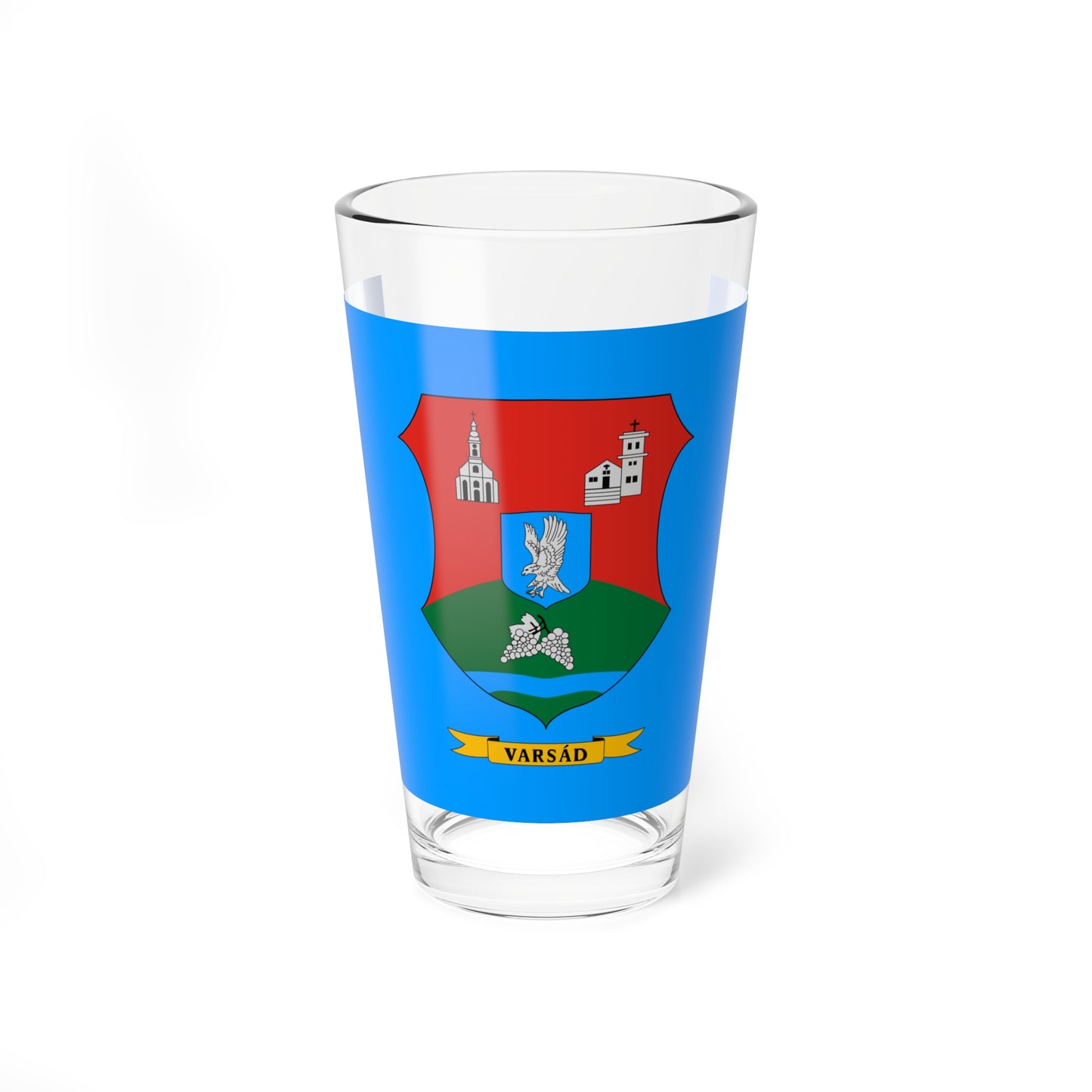 Flag of Varsad (Hungary) Pint Glass 16oz
