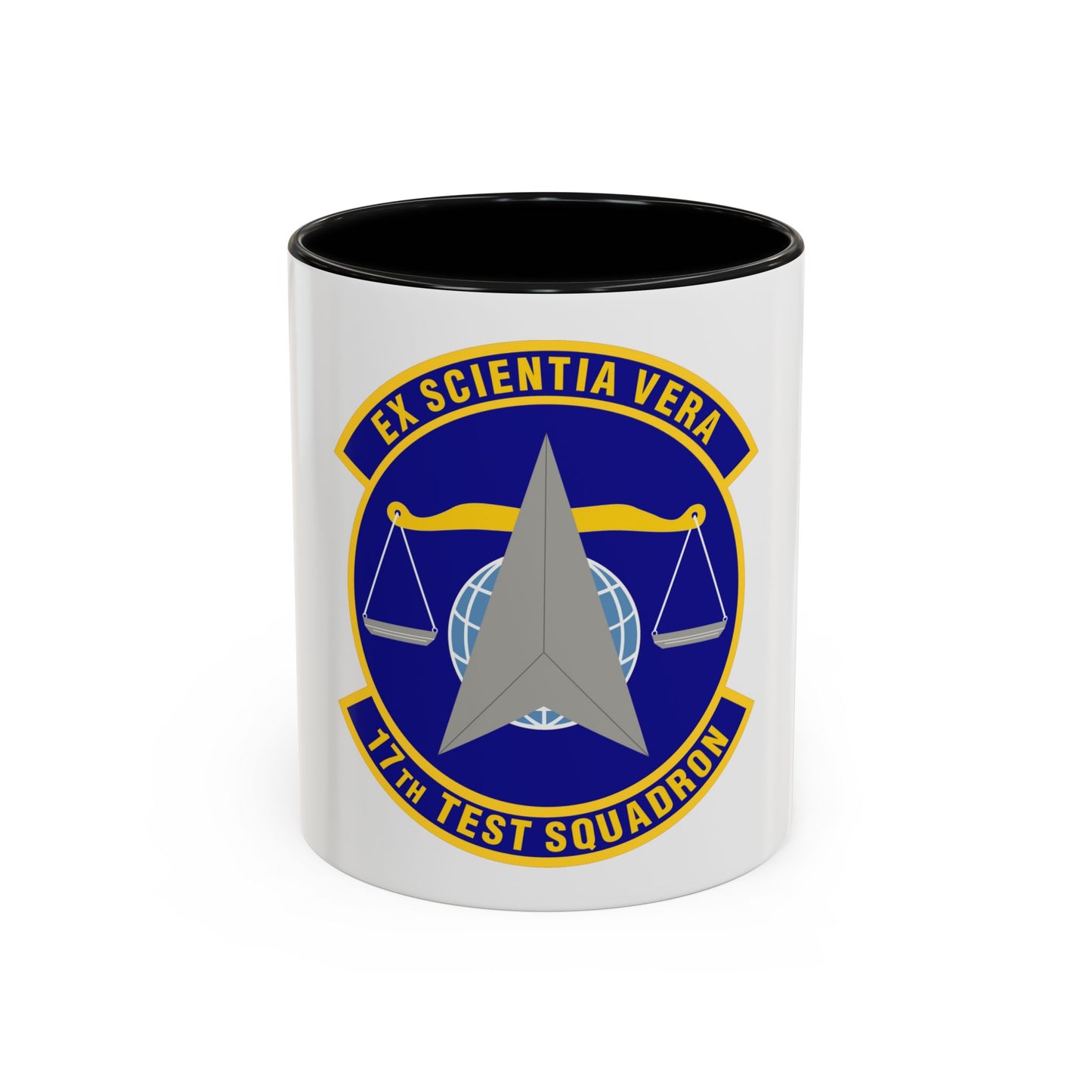 17th Test Squadron (U.S. Air Force) Accent Coffee Mug