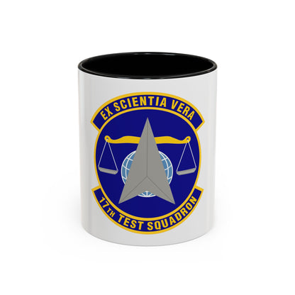 17th Test Squadron (U.S. Air Force) Accent Coffee Mug