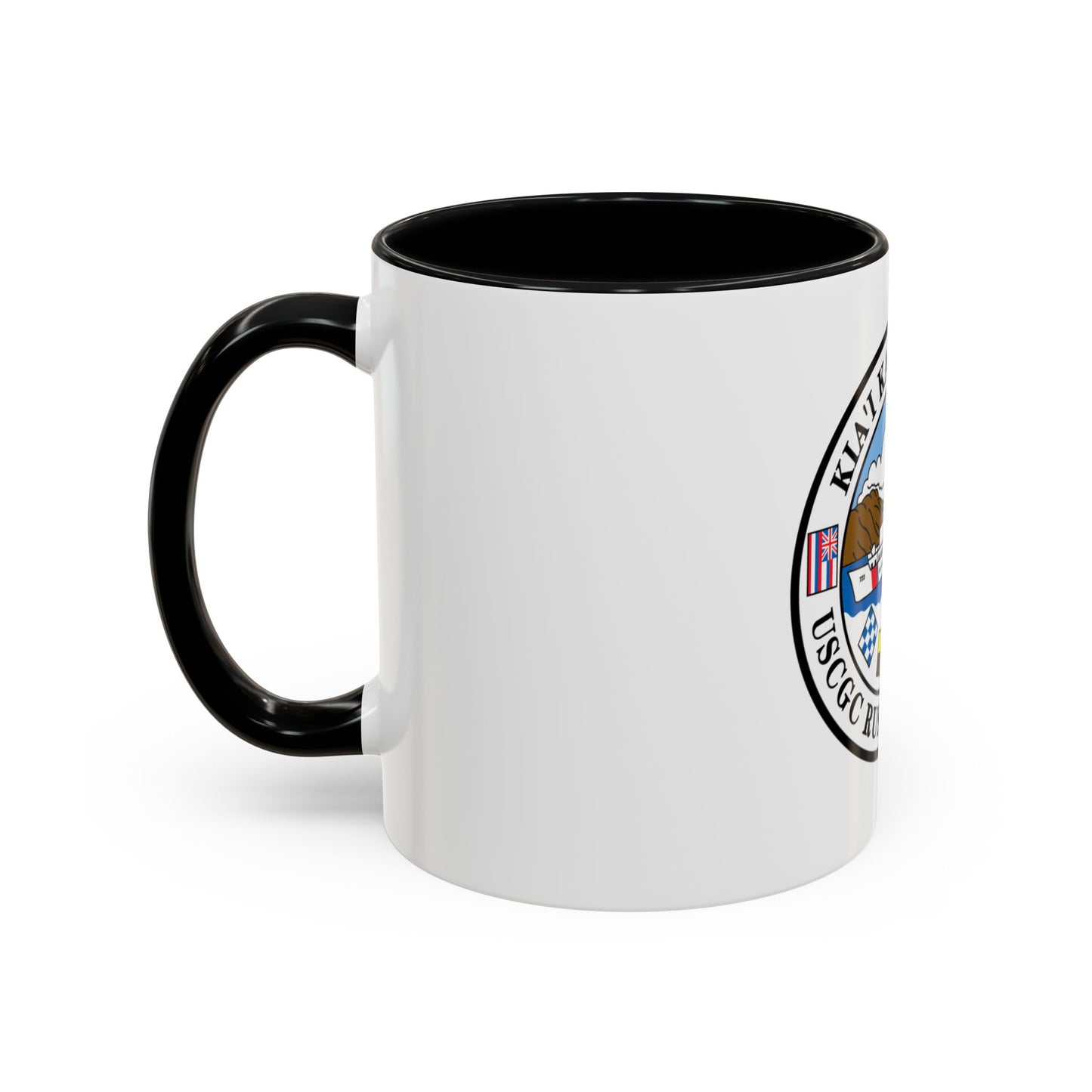 USCGC RUSH WHEC 723 (U.S. Coast Guard) Accent Coffee Mug