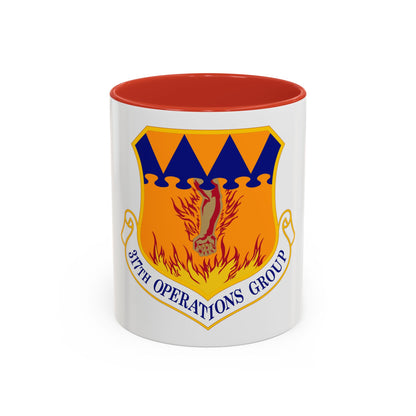 317 Operations Group AMC (U.S. Air Force) Accent Coffee Mug