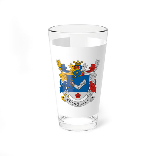 Flag of Kulsosard (Hungary) Pint Glass 16oz