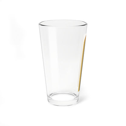 CzArmy 2011 OF7 Generalmajor shoulder (Czech Republic) (Military Rank) Pint Glass 16oz