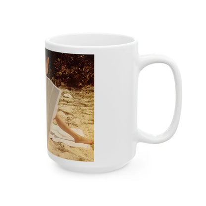 Eve Meyer #41 (Vintage Female Icon) White Coffee Mug-Go Mug Yourself