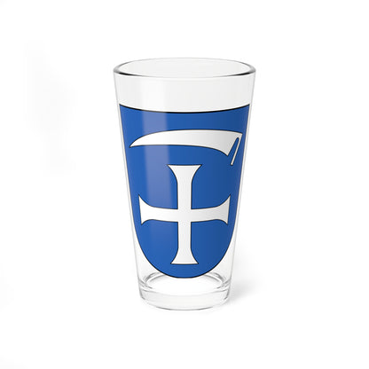 Feuerthalen-blazon (Switzerland) (Coat of Arms) Pint Glass 16oz