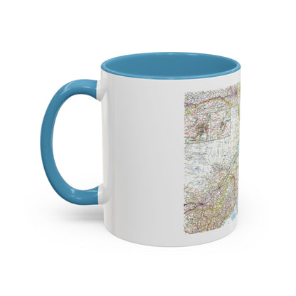 Canada - Eastern (1967) (Map) Accent Coffee Mug