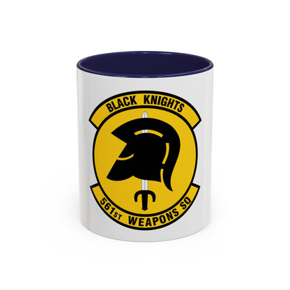 561 Weapons Squadron ACC (U.S. Air Force) Accent Coffee Mug