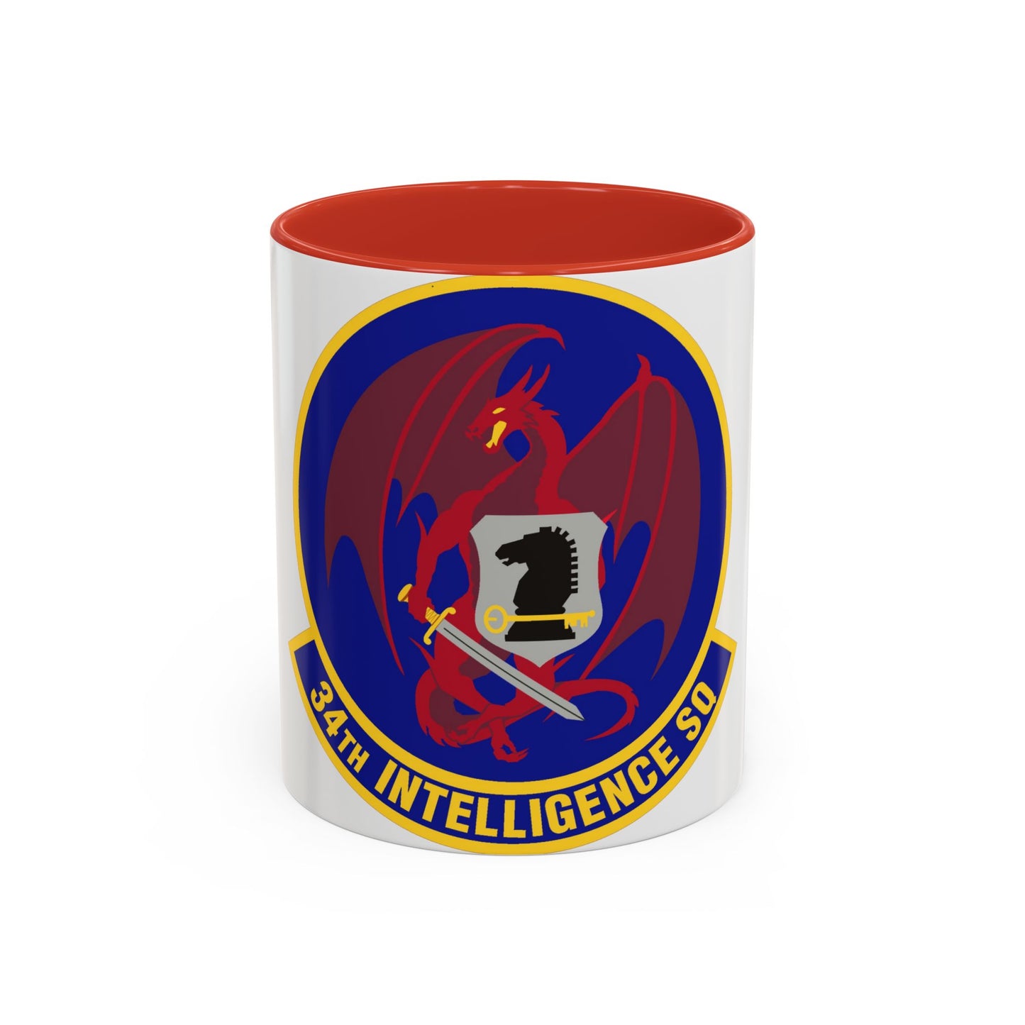 34th Intelligence Squadron (U.S. Air Force) Accent Coffee Mug