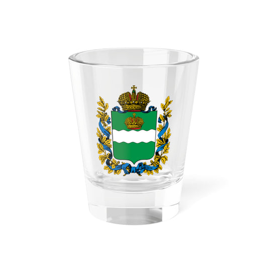 Coat of arms of Kaluga Governorate (Russia) (Coat of Arms) Shot Glass 1.5oz