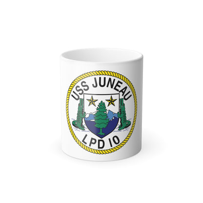USS Juneau LPD 10 (U.S. Navy) Color Changing Mug 11oz