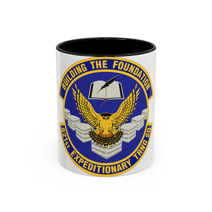 821st Expeditionary Training Squadron (U.S. Air Force) Accent Coffee Mug