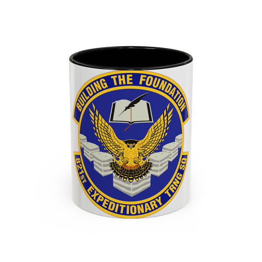 821st Expeditionary Training Squadron (U.S. Air Force) Accent Coffee Mug