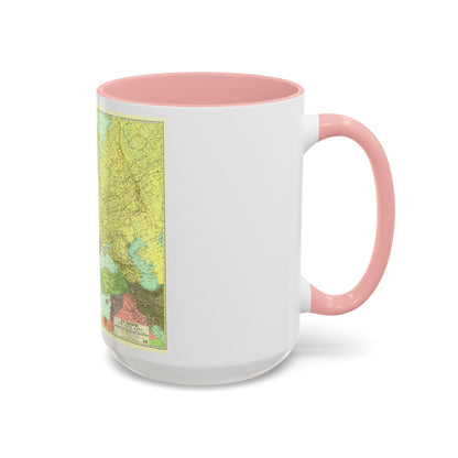 Europe and the Near East (1929) (Map) Accent Coffee Mug