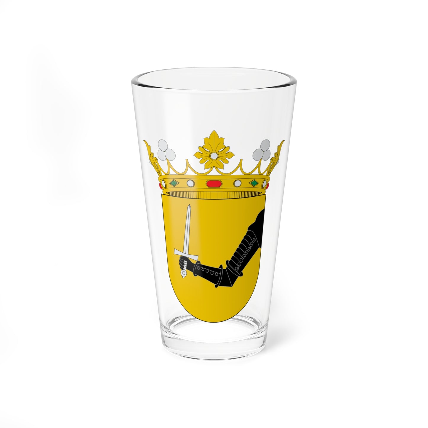 Escudo del Marquesado de la Romana (Spain) (Coat of Arms) Pint Glass 16oz